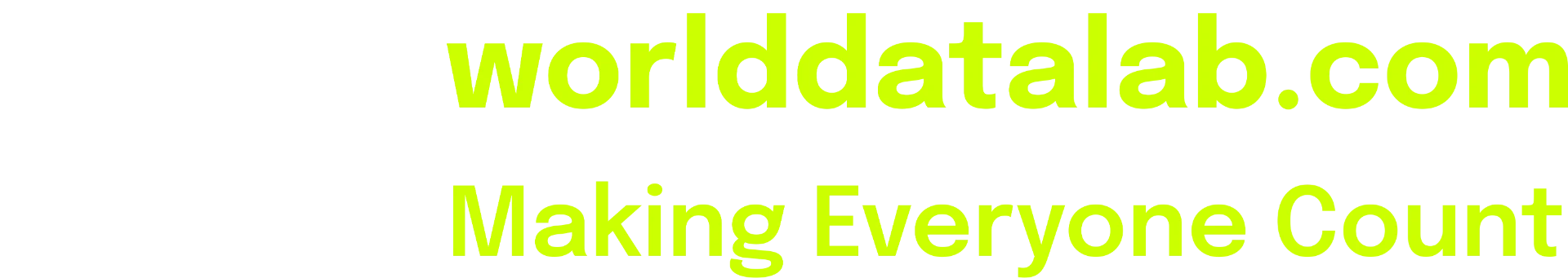 World Data Lab - Making Everyone Count