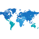 Global Map with Data Points for Coverage