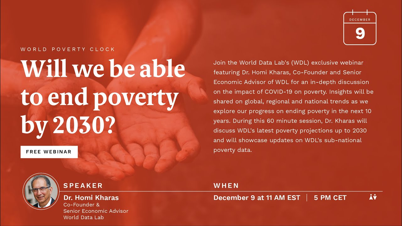 Ending poverty by 2030. Where do we stand?