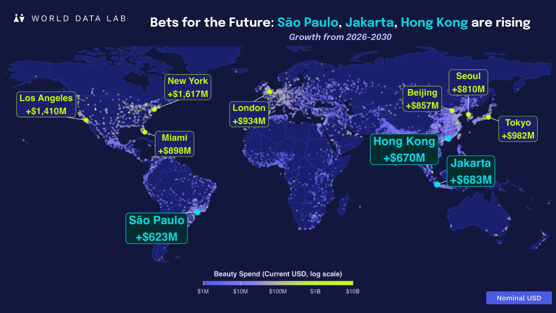 The World Has 660 Million Potential Luxury Beauty Buyers, World Data Lab Maps Where They Are